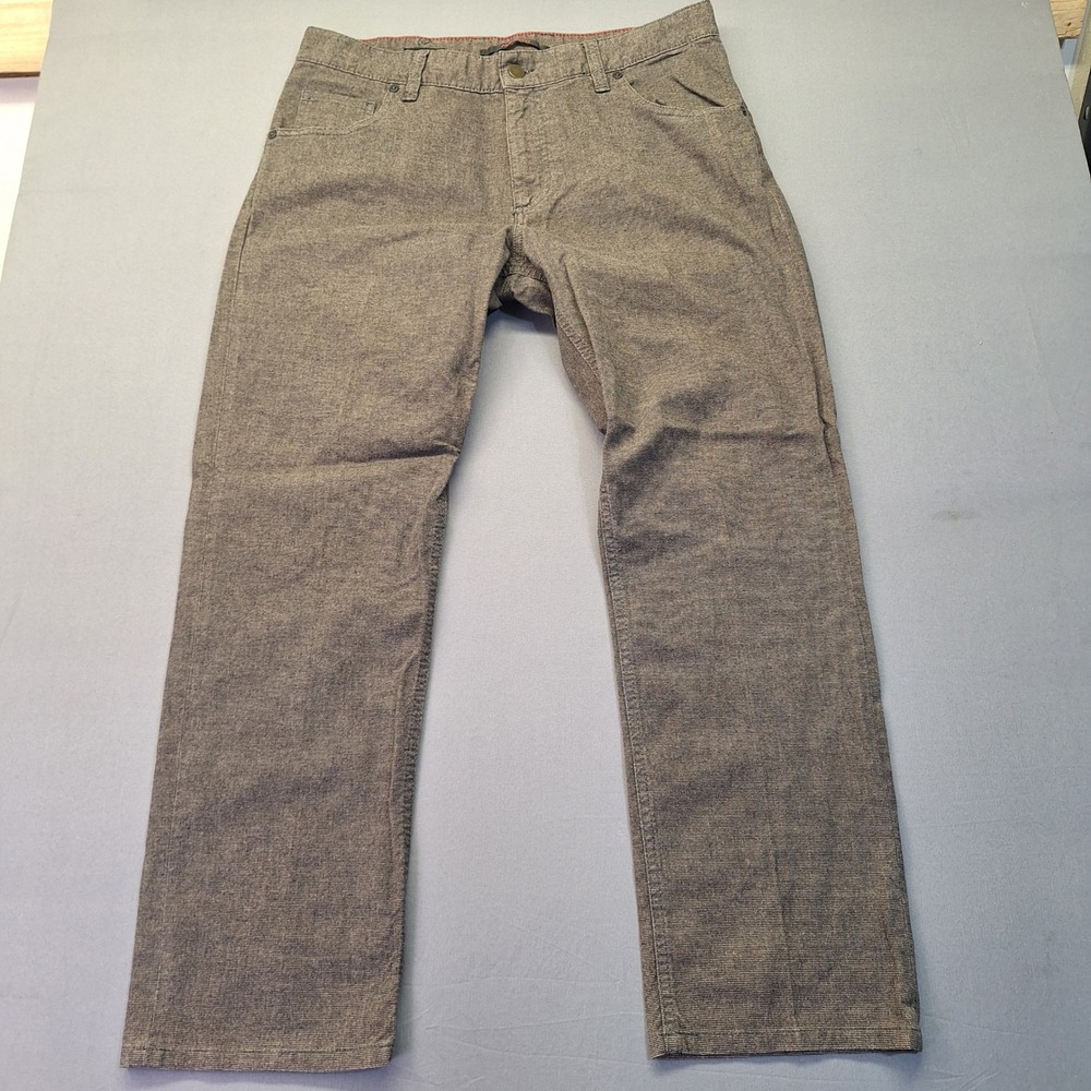Alberto Stone Modern Fit Salt and Pepper Grey Pants Mens 34x34 5007 1220 970